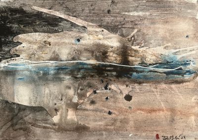 Paisaje Lineal Blanco Paulí Josa Animaldepintor