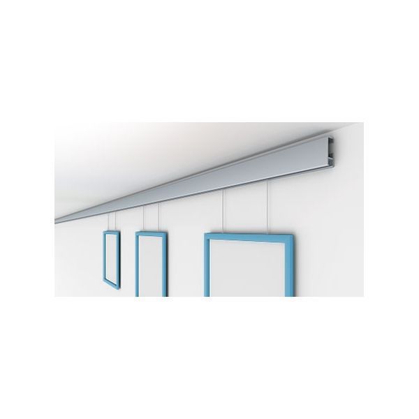 Rieles para colgar varios cuadros