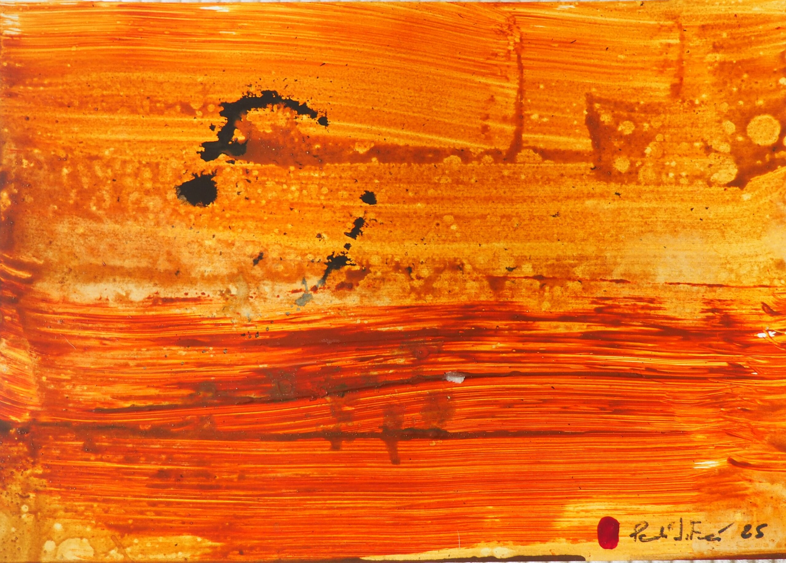 Esquitx negre. Animaldepintor