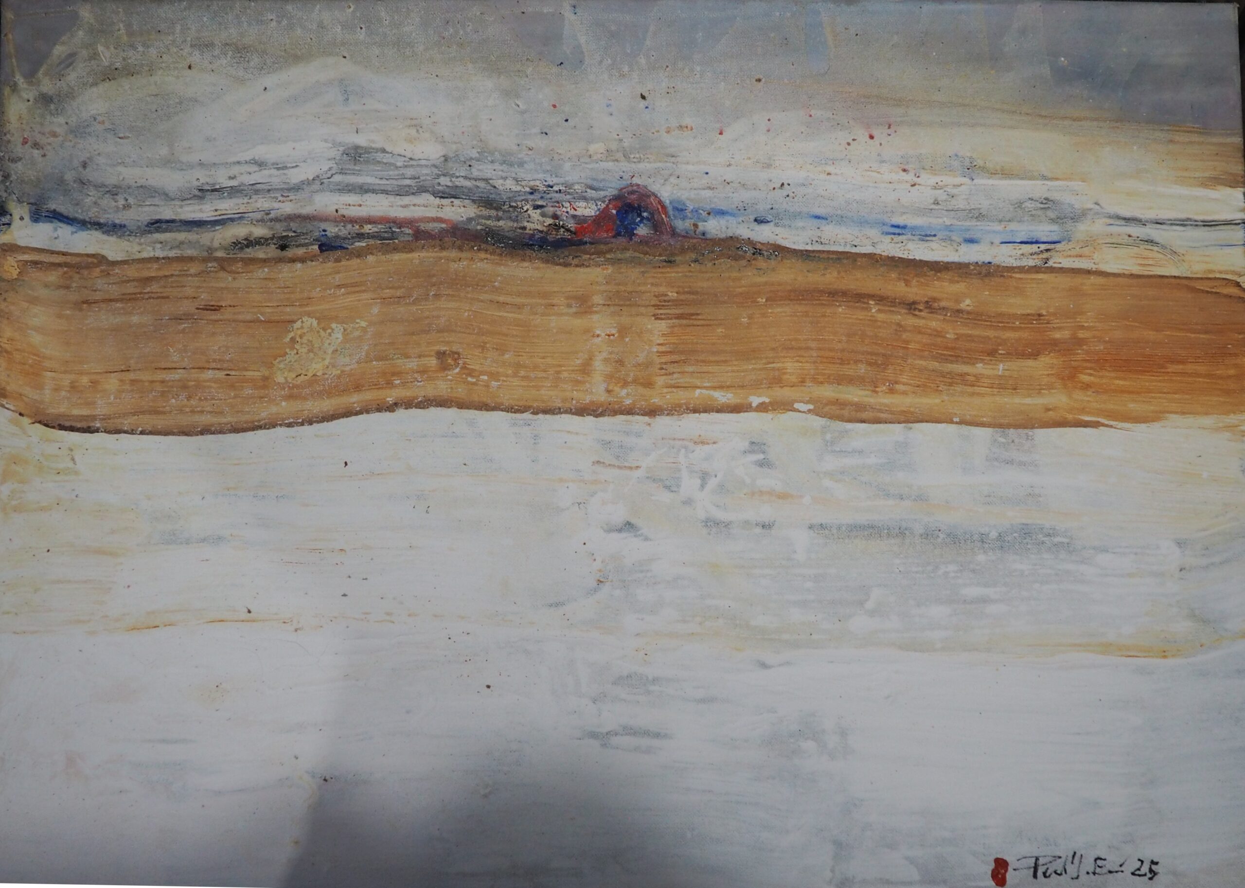 Paisatge del Ganges ocre. Animaldepintor